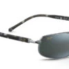 FlightSunglasses Maui Jim Kahuna 162 Sunglasses<span>- Gunmetal With Polarized Neutral Grey Lens</span> -Flightsunglasses 162 02 sideimage CV 31200