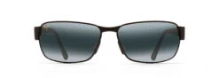 FlightSunglasses Maui Jim Black Coral 249-2M Matte Black With Neutral Grey Lens