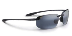 FlightSunglasses Maui Jim HO'OKIPA 407 Sunglasses<span>- Gloss Black With Polarized Neutral Grey Lens</span>