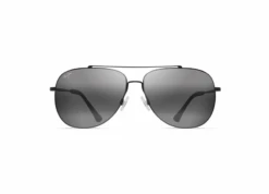 FlightSunglasses Maui Jim Cinder Cone 789 Sunglasses<span>- Matte Black With Polarized Neutral Grey Lens</span>