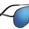 FlightSunglasses Serengeti Carrara 8295 <span>- Satin Black, Polarized 555nm (Blue), Photochromic Lenses</span> -Flightsunglasses 8295