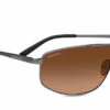 FlightSunglasses Serengeti Modugno Pilot Sunglasses -Mineral Glass Non-Polarized Drivers Gradient