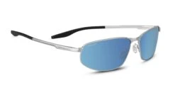 FlightSunglasses Serengeti Matera Large Single Vision Prescription Sunglasses -Flightsunglasses 8724 matera brushedsilver polarized555nmblue2000 a7c3a275 097b 484f a174 45feab40334e