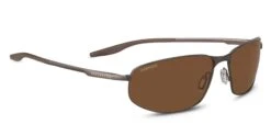 FlightSunglasses Serengeti Matera Large 8731<span> -Brushed Brown Mineral Polarized Drivers Lenses</span>