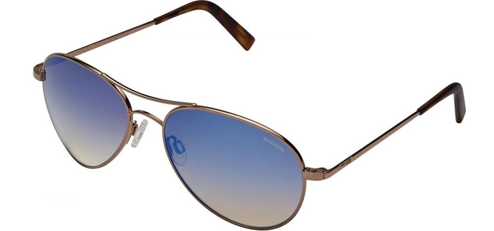 FlightSunglasses Randolph Amelia Sunglasses AA011<span>- 23K Chocolate Gold, Northern Lights Lenses</span> 4 FlightSunglasses Randolph Amelia Sunglasses AA011<span>- 23K Chocolate Gold, Northern Lights Lenses</span> - Image 2