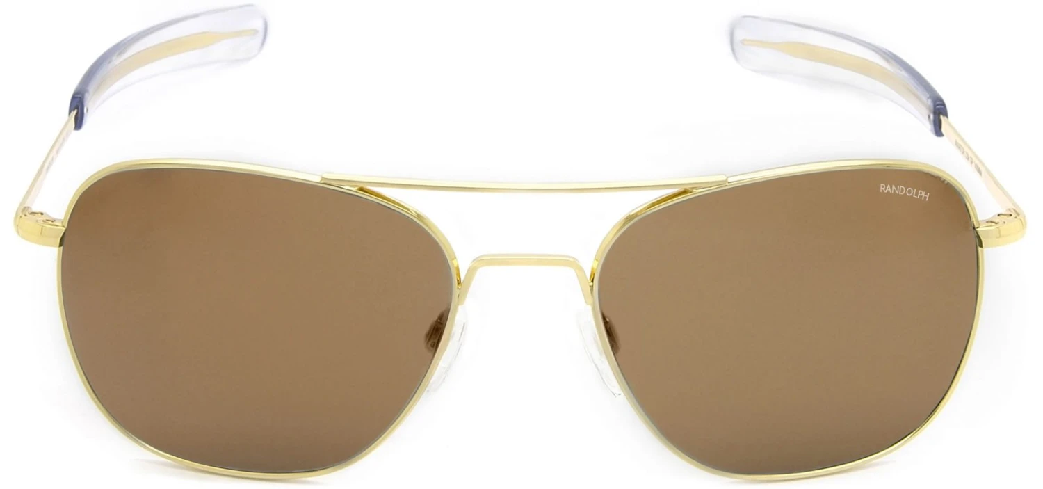 FlightSunglasses Randolph Aviator Progressive Prescription Sunglasses<span> -American Tan</span> 6 FlightSunglasses Randolph Aviator Progressive Prescription Sunglasses<span> -American Tan</span> - Image 4
