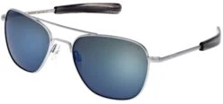 FlightSunglasses Randolph Colbalt Aviator Sunglasses<span>- Cobalt Blue Polarized Lenses </span> -Flightsunglasses AF238b