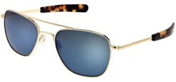 FlightSunglasses Randolph Colbalt Aviator Sunglasses<span>- Cobalt Blue Polarized Lenses </span> -Flightsunglasses AF239b