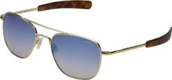 FlightSunglasses Randolph Aviator Single Vision Prescription Sunglasses<span> -Northern Lights (Gradient W/Mirror)</span> -Flightsunglasses AF51606 NY 1