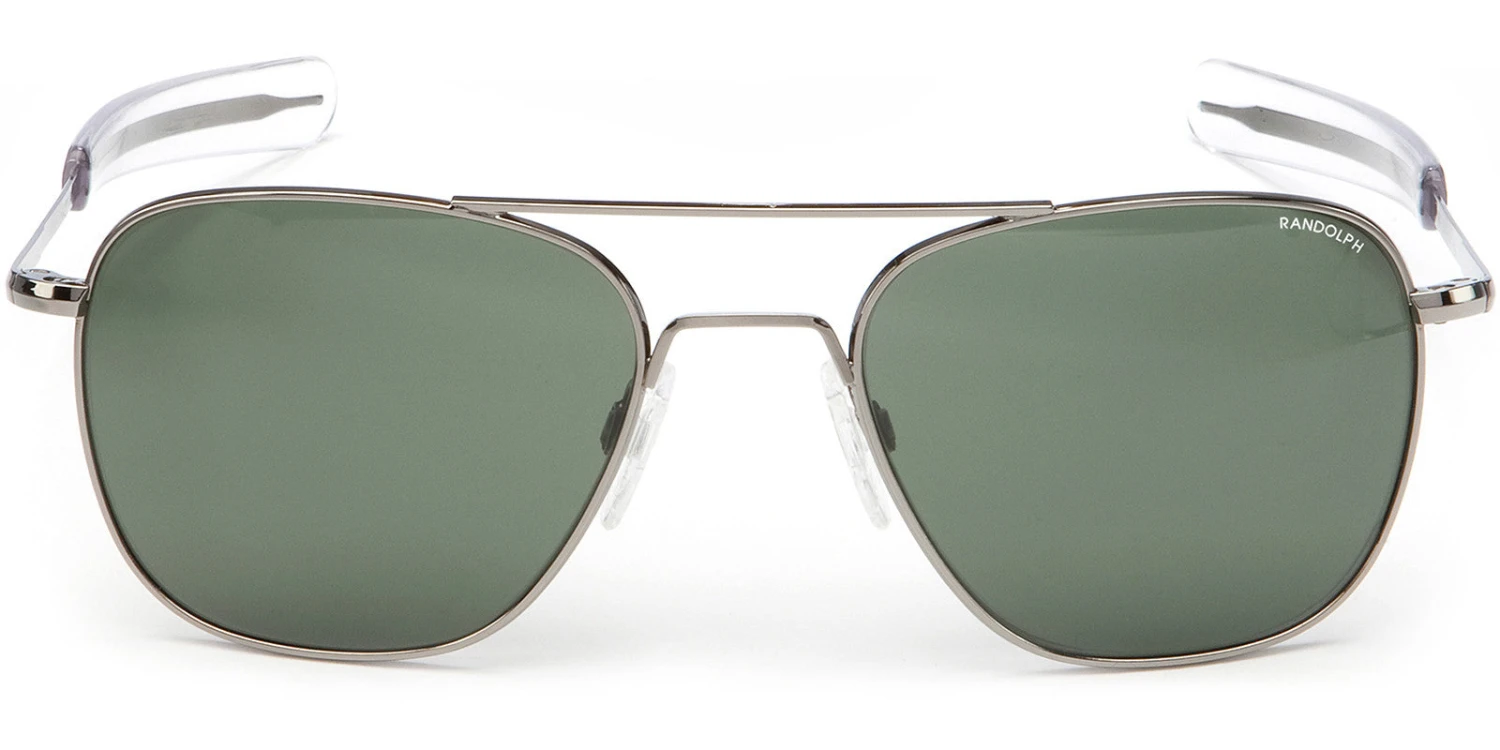 FlightSunglasses Randolph Aviator Sunglasses<span>- Gunmetal, AGX Green Lenses</span> 3 FlightSunglasses Randolph Aviator Sunglasses<span>- Gunmetal, AGX Green Lenses</span>