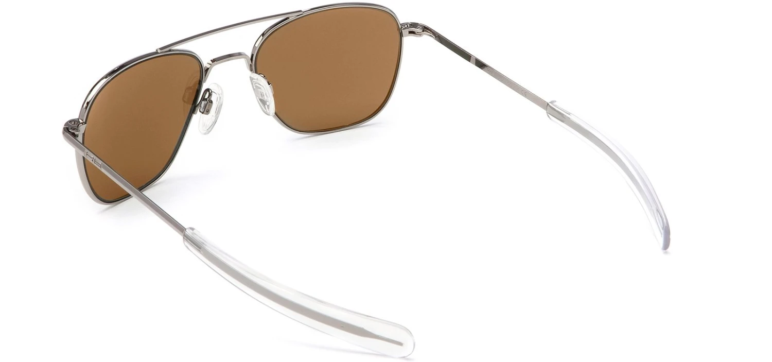 FlightSunglasses Randolph Aviator Progressive Prescription Sunglasses<span> -American Tan</span> 5 FlightSunglasses Randolph Aviator Progressive Prescription Sunglasses<span> -American Tan</span> - Image 3