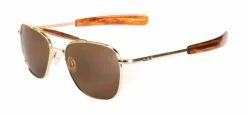 FlightSunglasses Randolph Aviator II Sunglasses<span>- 23K Gold With American Tan Polarized Glass Lenses</span>
