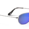 FlightSunglasses Maui Jim Baby Beach 245 Sunglasses<span>- Silver With Polarized Blue Hawaii Lens</span>