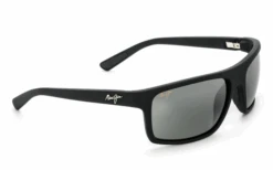 FlightSunglasses Maui Jim Byron Bay 746 Sunglasses<span>- Matte Black Rubber With Polarized Neutral Grey Lens</span> -Flightsunglasses Byron Bay Matte BLack