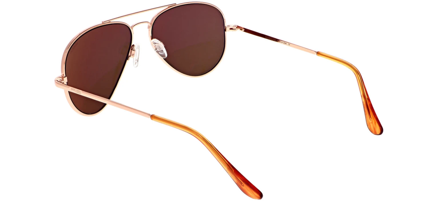 FlightSunglasses Randolph Concorde Single Vision Prescription Sunglasses<span> -Rose Gold</span> 6 FlightSunglasses Randolph Concorde Single Vision Prescription Sunglasses<span> -Rose Gold</span> - Image 4