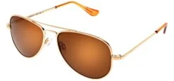 FlightSunglasses Randolph Concorde Sunglasses <span>-23K Gold With American Tan Lenses</span>