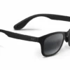 FlightSunglasses Maui Jim Hana Bay 434 Sunglasses<span>- Matte Black And Neutral Grey Polarized Lens</span> -Flightsunglasses Hana Bay Black Matte side