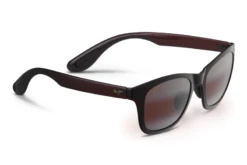 FlightSunglasses Maui Jim Hana Bay 434 Sunglasses<span>- Burgundy And Maui Rose Polarized Lens</span>