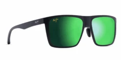 FlightSunglasses Maui Jim Honokalani 455 Sunglasses -Flightsunglasses MauiJImHonokalani455SunglassesCustomBlackMauiGreen