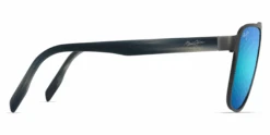 FlightSunglasses Maui Jim 2nd Reef 607 Sunglasses -Flightsunglasses MauiJim2ndReef607SunglassesBrushedDarkGunmetalwithBlueHawaiiside