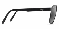 FlightSunglasses Maui Jim 2nd Reef 607 Sunglasses -Flightsunglasses MauiJim2ndReef607SunglassesSatinBlackwithNeutralGreySide
