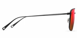 FlightSunglasses Maui Jim Aeko 886 Sunglasses -Flightsunglasses MauiJimAekoSunglassesMatteBlackwithHawaiiLavaside fa7faf40 7586 436d 8828 40b740369017