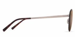 FlightSunglasses Maui Jim Half Moon 890 Sunglasses -Flightsunglasses MauiJimHalfMoon890SunglassesSatinSepiawithHCLBronzeside
