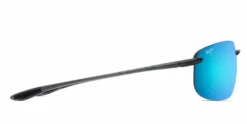 FlightSunglasses Maui Jim Ho’okipa XLarge 456 Sunglasses -Flightsunglasses MauiJimHo okipaXL456SunglassesTranslucentGreywithBlueHawaiiSide
