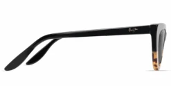 FlightSunglasses Maui Jim Lychee 891 Sunglasses -Flightsunglasses MauiJimLychee891SunglasseswithBlackGlosswithTokyoTortoisenuetralGreyside
