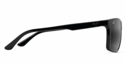 FlightSunglasses Maui Jim Mamalu Bay 610 Sunglasses -Flightsunglasses MauiJimMamalu610BlackGlossSunglasseswithNeutralGreyside