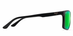 FlightSunglasses Maui Jim Mamalu Bay 610 Sunglasses -Flightsunglasses MauiJimMamalu610MatteBlackSunglasseswithMauiGreenside