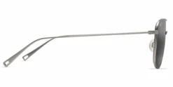 FlightSunglasses Maui Jim Mikioi 887 Sunglasses -Flightsunglasses MauiJimMikioiSunglassesMatteTitaniumwithNeutralGreyside