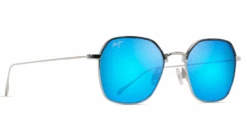 FlightSunglasses Maui Jim Moon Doggy 874 Sunglasses -Flightsunglasses MauiJimMoonDoggy874Sunglasses SilverBlueCorner