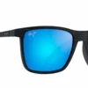 FlightSunglasses Maui Jim One Way 875 Sunglasses -Flightsunglasses MauiJimOneWaySunglassesDarkNavyStripewithBlueHawaii