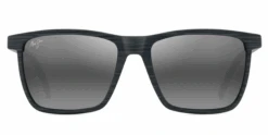 FlightSunglasses Maui Jim One Way 875 Sunglasses -Flightsunglasses MauiJimOneWaySunglassesGreyStripewithNeutralGreyFront