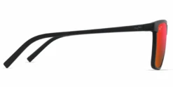 FlightSunglasses Maui Jim One Way 875 Sunglasses -Flightsunglasses MauiJimOneWaySunglassesMatteblackwithHawaiiLavaside