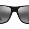 FlightSunglasses Maui Jim Pailolo 603 Sunglasses -Flightsunglasses MauiJimPailoloSunglassesMatteBlackNeutralGreyFront