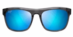 FlightSunglasses Maui Jim S-Turns 872 Sunglasses -Flightsunglasses MauiJimS TurnGreyBlueHawaiiFront