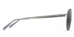 FlightSunglasses Maui Jim Shark's Cove 605 Sunglasses -Flightsunglasses MauiJimShark sCove605SunglassesTitaniumwithNeutralGreyside