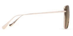 FlightSunglasses Maui Jim Tiger Lily 561 Sunglasses -Flightsunglasses MauiJimTigerLily561SunglassesTortoisewithGoldHCLBronzeLensesside