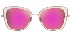 FlightSunglasses Maui Jim Violet Lake 843 Sunglasses -Flightsunglasses MaujJimVioletLakePinkFront