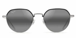 FlightSunglasses Maui Jim Island Eyes 859 Sunglasses -Flightsunglasses MaujimIslandeyesSilverNeutralgreyfront