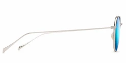 FlightSunglasses Maui Jim Island Eyes 859 Sunglasses -Flightsunglasses MaujimIslandeyessilverBluehawaiiside