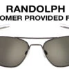 FlightSunglasses Randolph Single Vision Sunglasses, Customer Provided Frame (Lenses Only) -Flightsunglasses RandolphCPF