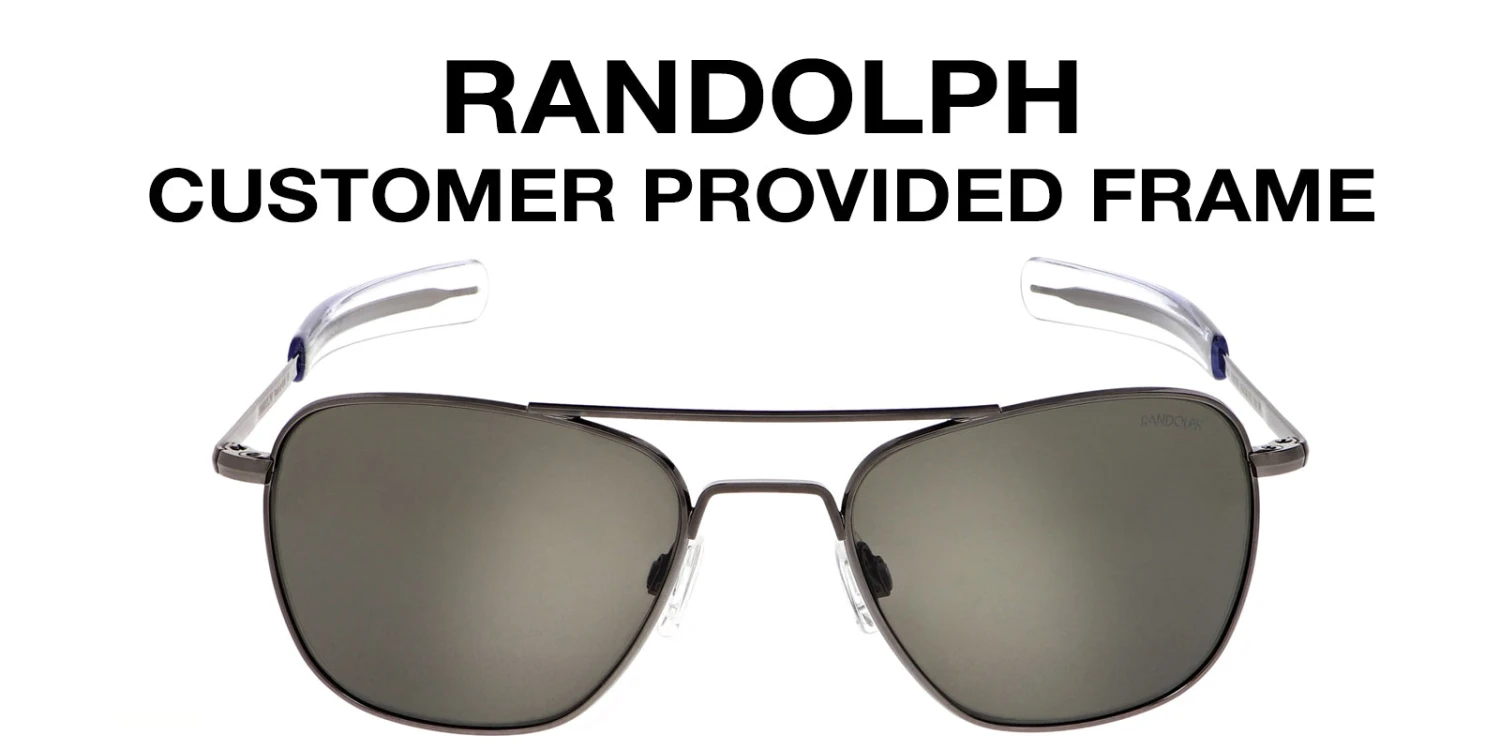 FlightSunglasses Randolph Single Vision Sunglasses, Customer Provided Frame (Lenses Only) 3 FlightSunglasses Randolph Single Vision Sunglasses, Customer Provided Frame (Lenses Only)