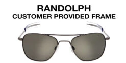 FlightSunglasses Randolph Progressive Sunglasses, Customer Provided Frame (Lenses Only)