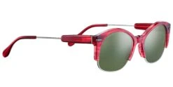 FlightSunglasses Serengeti Vinita Sunglasses -Flightsunglasses SS529004 Vinita Red Streaky C18008 Mineral Polarized 555nm Cat 3 to 3 03