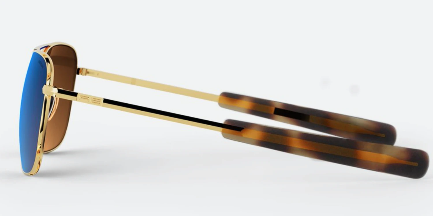 FlightSunglasses Randolph Aviator 23K Gold Sunglasses<span>-Northern Lights</span> 5 FlightSunglasses Randolph Aviator 23K Gold Sunglasses<span>-Northern Lights</span> - Image 3