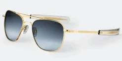 FlightSunglasses Randolph Aviator Sunglasses- 23K Gold With Gradient Lenses -Flightsunglasses ScreenShot2021 06 07at2.11.28PM