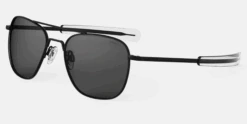 FlightSunglasses Randolph Aviator Sunglasses- Matte Black